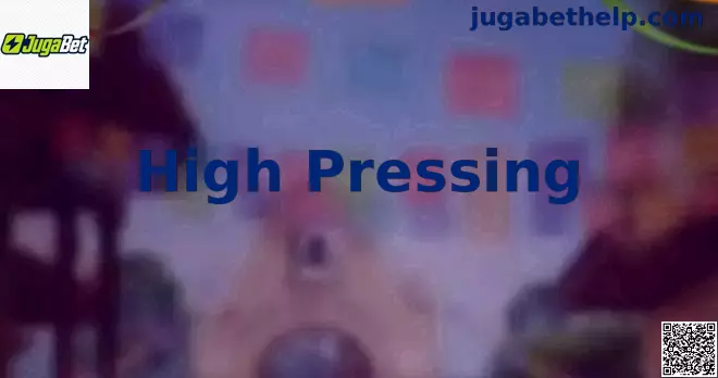 High Pressing táctico en fútbol moderno